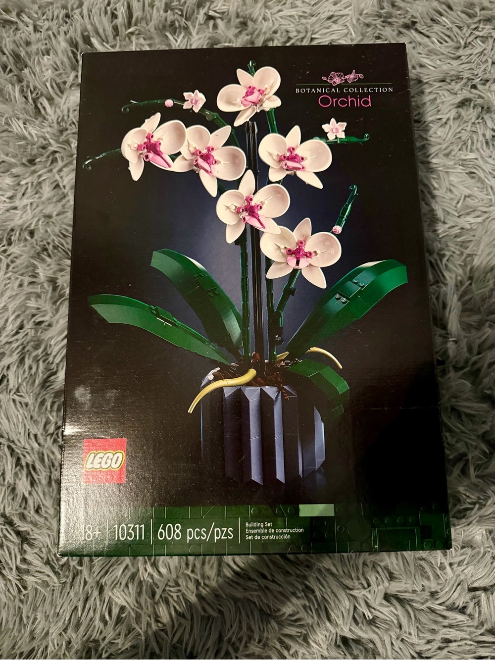 LEGO Botanical Collection Orchid Building Set - White and Pink